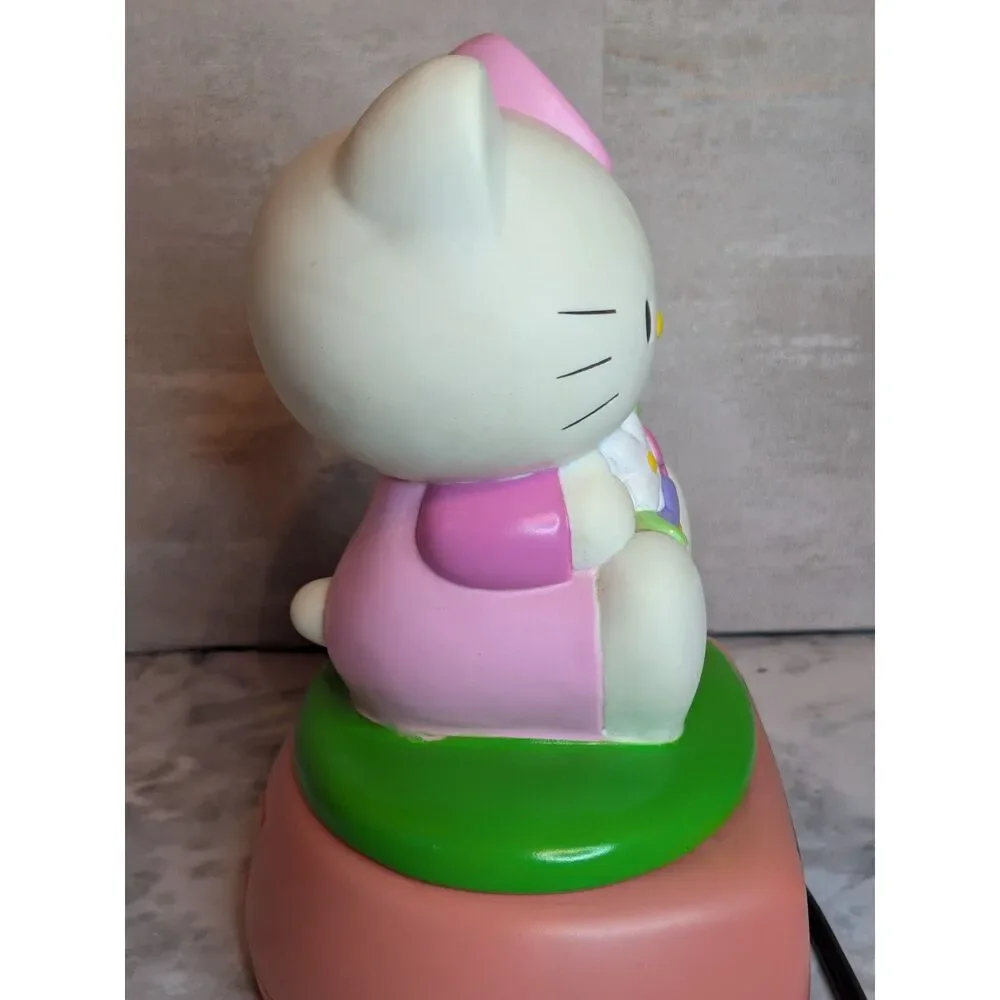 Vintage Y2K Sanrio Hello Kitty Digital Alarm Clock Night Light NL-HKC206